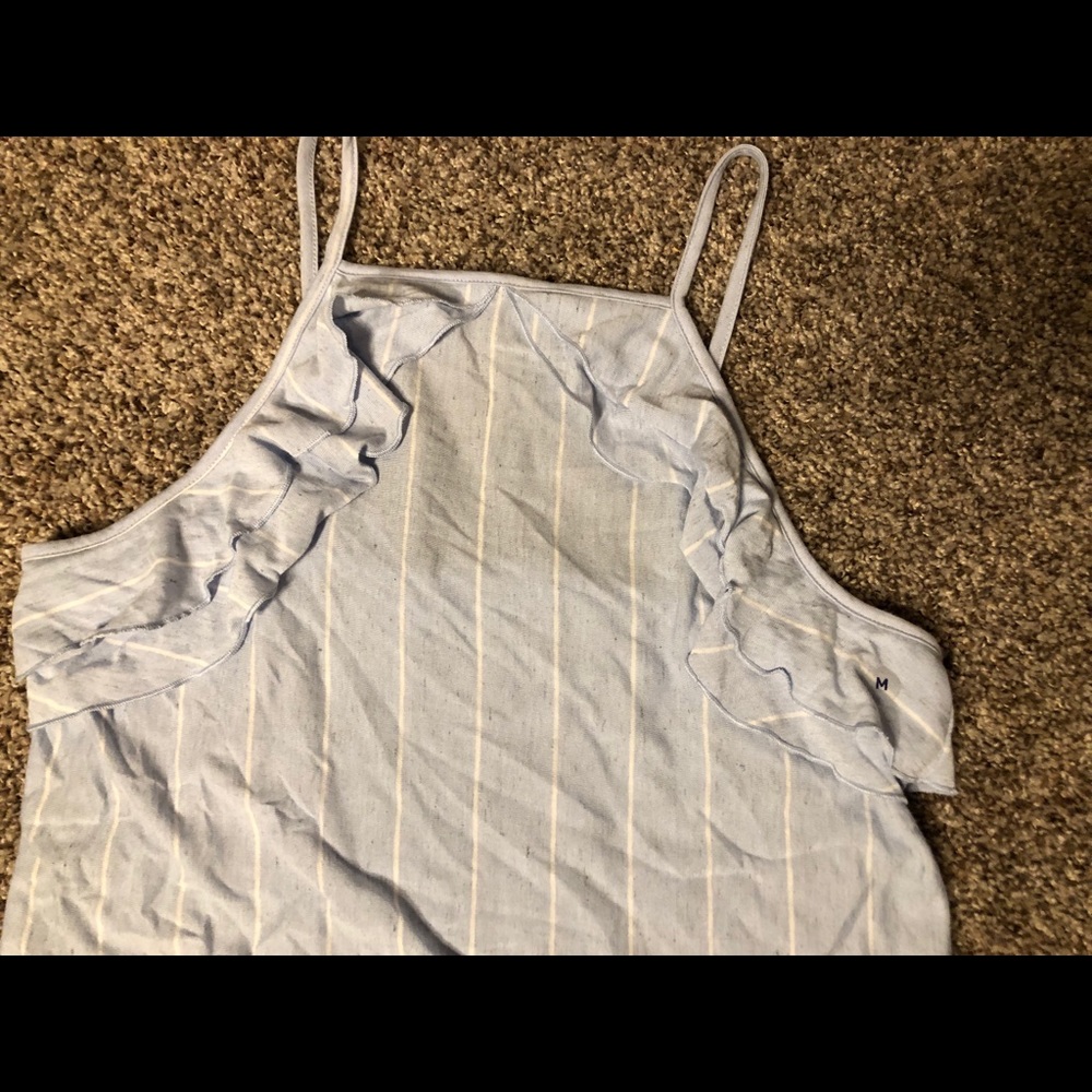 AEO High Neck Tank w/ Ruffles - Picture 3 of 4